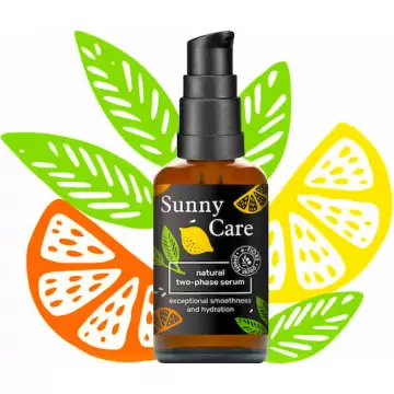 e-Fiore Sunny Care naturalne Serum dwufazowe ze złotem 30ml koncentrat składników aktywnych WYPRZEDAŻ !