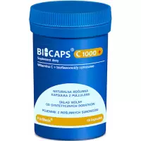 ForMeds BICAPS Witamina C 1000+ Bioflawonoidy 1000mg 60kaps vege - suplement diety