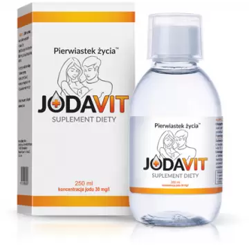 Jodavit 250ml Jod - suplement diety Jodawit Przyswajalny płyn Jodek Potasu