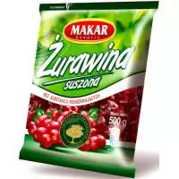 Makar Żurawina suszona 500g Premium