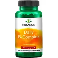 Swanson Daily B-Complex Witamina B Kompleks Balance 100kaps vege - suplement diety