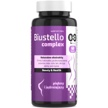 Bioorganic Biustello Complex 60kaps - suplement diety Piękny Jędrny Biust Naturalne Ujędrnienie