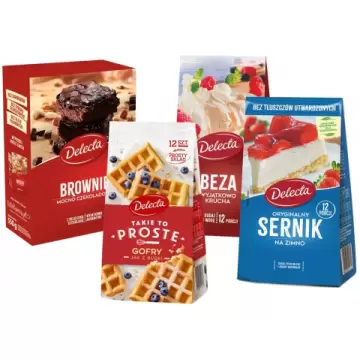 Święta Pełne Smaku i Zdrowia: Szybkie Ciasta i Produkty Delecta FoodWell na Bożonarodzeniowy Stół!