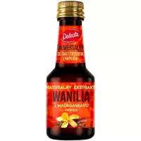 Delecta Wanilia Naturalny ekstrakt 30ml Premium z Madagaskaru Ciasta Desery Napoje