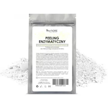 e-Fiore Peeling enzymatyczny z kwasami owocowymi z Ananasa i Papai 40g oczyszczanie skóry