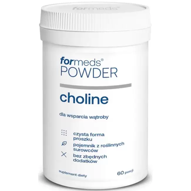ForMeds Powder F-CHOLINE 60prc proszek - suplement diety Metabolizm Wątroba