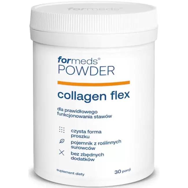 ForMeds Powder F-COLLAGEN FLEX Kolagen 5000mg 30prc proszek - suplement diety Stawy Kości Chrząstki Skóra