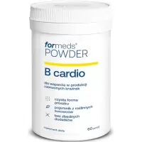 ForMeds Powder F-VIT B CARDIO Witamina B12 i B6 + Kwas Foliowy 60prc proszek - suplement diety Serce Energia
