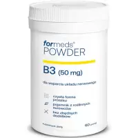 ForMeds Powder F-VIT witamina B3 50mg Niacyna 60prc proszek - suplement diety Układ Nerwowy Energia Skóra
