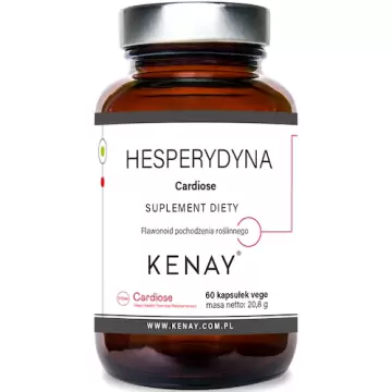 Kenay Hesperydyna Cardiose 60kaps - suplement diety Rutyna 7-rutozyd Serce