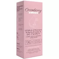 NOVA GOCranberry Lekka formuła nawilżający krem do twarzy na dzień 50ml vege Naturalny Nawilża Łagodzi Chroni