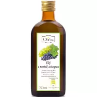 OlVita Olej z pestek winogron tłoczony na zimno nieoczyszczony 250ml