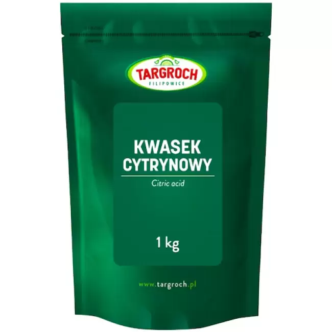 Targroch Kwasek cytrynowy 1000g Spożywczy Środek czystości 1kg