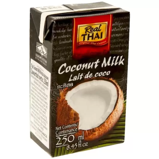 Targroch Real Thai Mleczko kokosowe UHT 250ml Karton Kokos Coconut