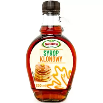 Targroch Syrop Klonowy 250ml Delikatny słodzik Pancake